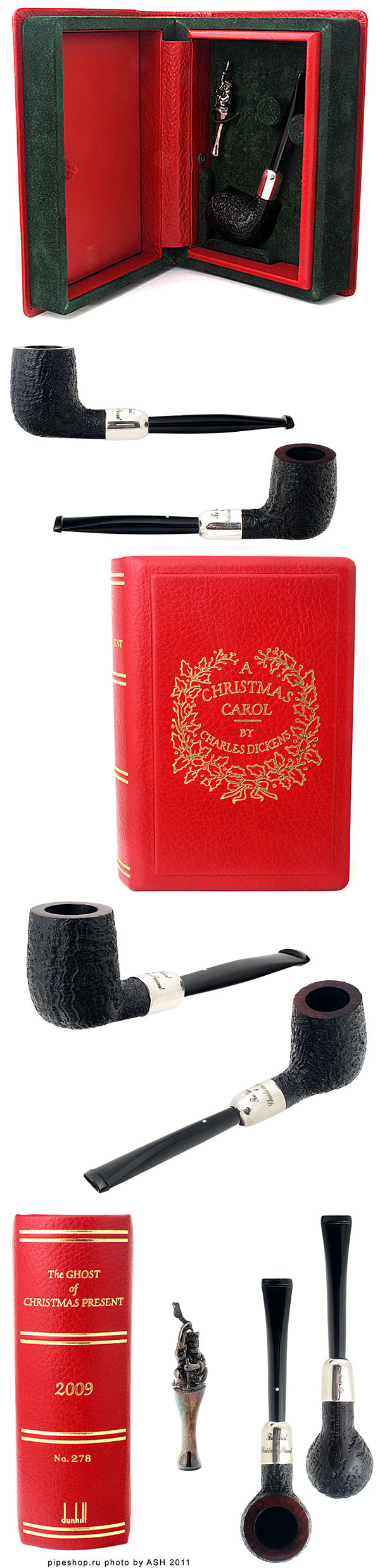   DUNHILL CHRISTMAS PIPE 2009 278/300