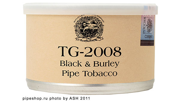   McCLELLAND AVENUE BLEND TG-2008 BLACK & BURLEY,  50 