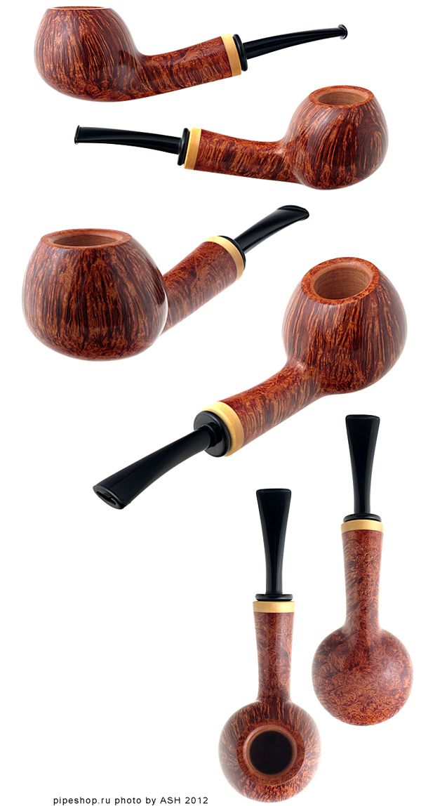   PETER MATZHOLD SMOOTH SLIGHTLY BENT APPLE WITH BOXWOOD