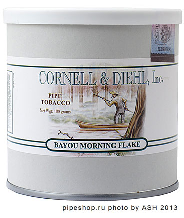   "CORNELL & DIEHL" Tinned Blends BAYOU MORNING FLAKE,  100 .