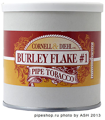   "CORNELL & DIEHL" Tinned Blends BURLEY FLAKE # 1,  100 .