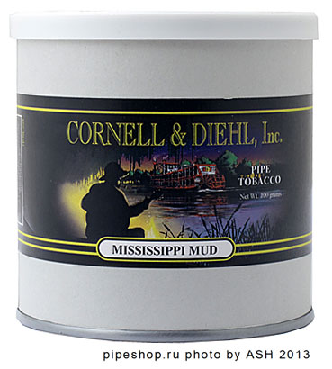   "CORNELL & DIEHL" Tinned Blends MISSISSIPPI MUD,  100 .