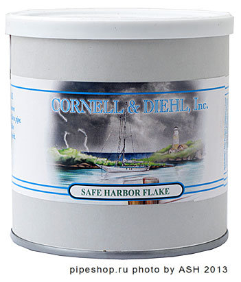   "CORNELL & DIEHL" Tinned Blends SAFE HARBOR FLAKE,  100 .