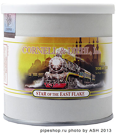   "CORNELL & DIEHL" Tinned Blends STAR OF THE EAST FLAKE,  100 .