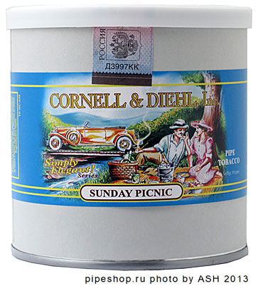   "CORNELL & DIEHL" Tinned Blends SUNDAY PICNIC,  100 .