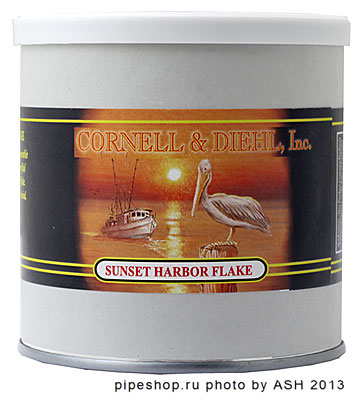   "CORNELL & DIEHL" Tinned Blends SUNSET HARBOR FLAKE,  100 .
