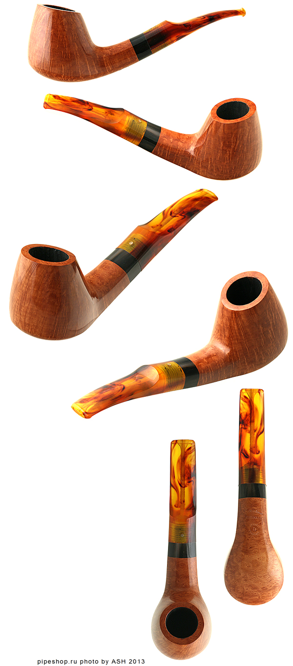   KAI NIELSEN SMOOTH QUARTER BENT BRANDY WITH HORN Grade JEWEL OF DENMARK D,  9 