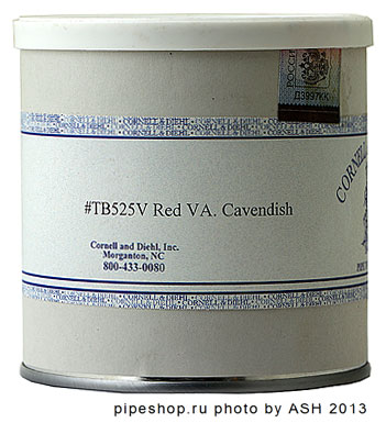   "CORNELL & DIEHL" Blending Components #TB525V RED VA. CAVENDISH,  100 .