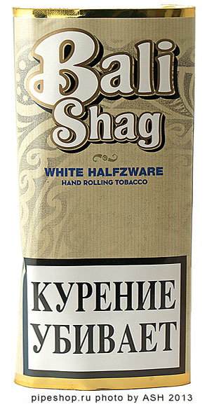   BALI SHAG WHITE HALFZWARE 40 g.