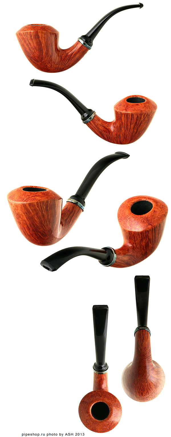   ERIC ANDERSEN SMOOTH HALF BENT DUBLIN WITH SILVER