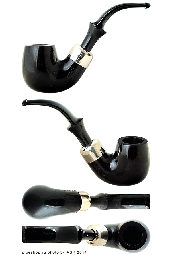  DUNHILL BLACK BRIAR 3202 WITH SILVER BB4311