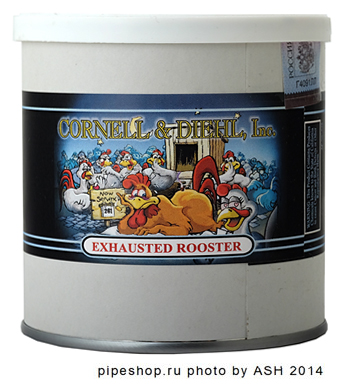   "CORNELL & DIEHL" Tinned Blends EXHAUSTED ROOSTER FLAKE,  100 .