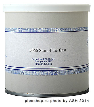   "CORNELL & DIEHL" English Blends #066 STAR OF THE EAST,  100 .