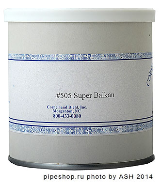   "CORNELL & DIEHL" English Blends #505 SUPER BALKAN,  100 .