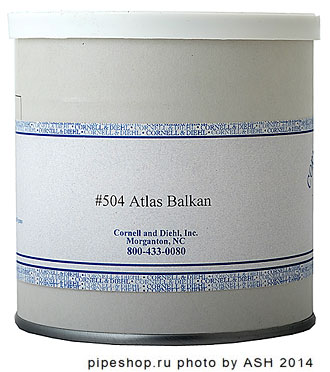   "CORNELL & DIEHL" English Blends #504 ATLAS BALKAN,  100 .