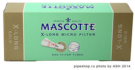      MASCOTTE X-LONG GOLD MICRO FILTER,  200 .