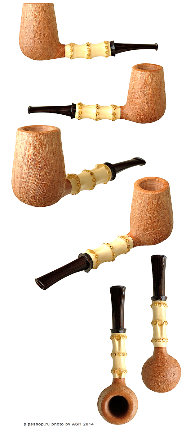   GABRIELE DAL FIUME VIRGIN SANDBLAST BAMBOO BILLIARD Grade TURTLE 