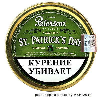   Peterson St. PATRICK`S DAY 2015 Limited Edition,  50 g