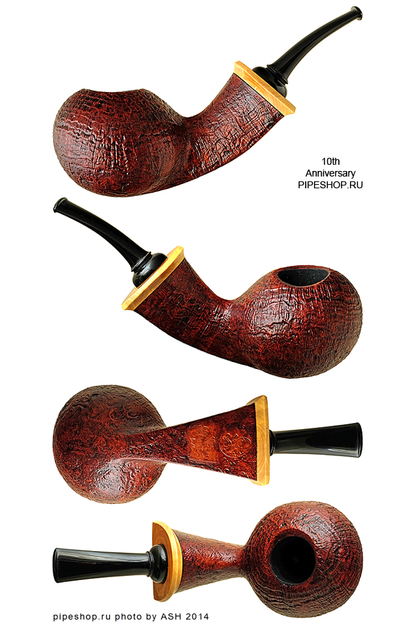   GABRIELE DAL FIUME SANDBLAST Grade TURTLE 10th ANNIVERSARY PIPESHOP.RU 5/5