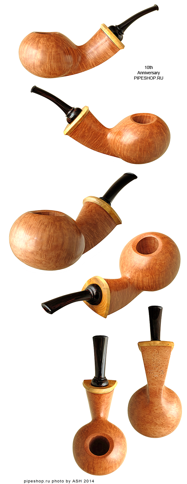   GABRIELE DAL FIUME SMOOTH Grade SNAIL 10th ANNIVERSARY PIPESHOP.RU 1/5