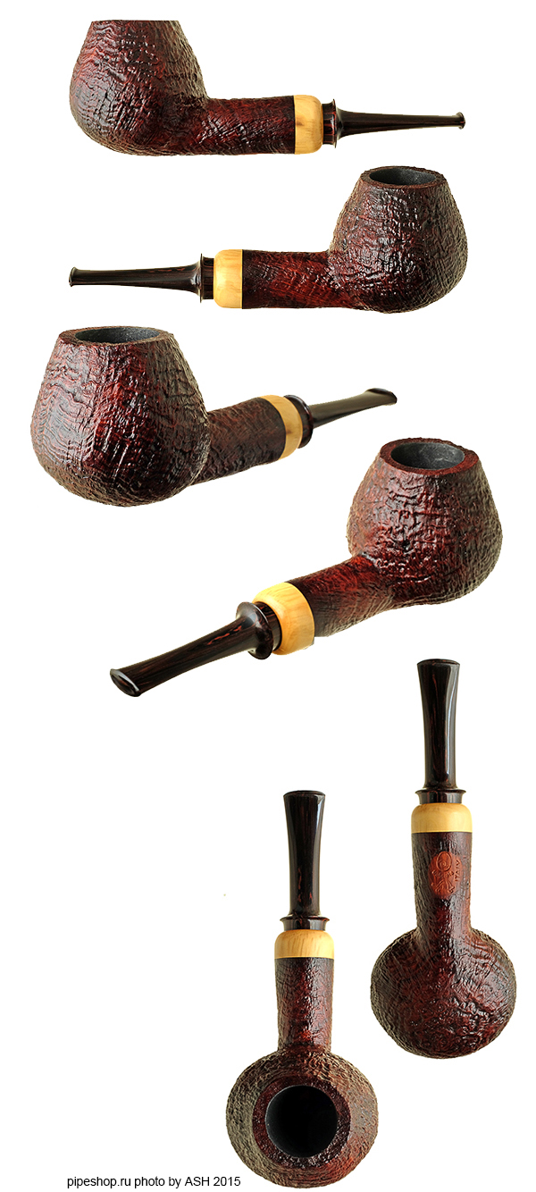   GABRIELE DAL FIUME SANDBLAST BRANDY WITH BOXWOOD Grade TURTLE