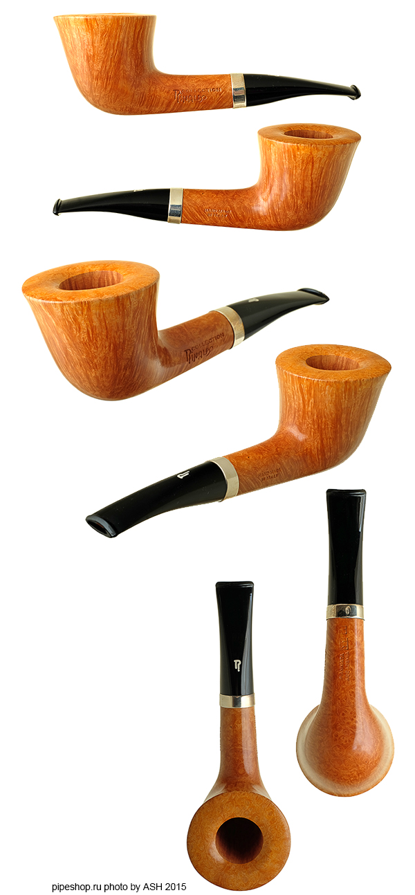   RINALDO COLLECTION SMOOTH SLIGHTLY BENT DUBLIN WITH SILVER RING FIAMMATA ACCADEMIA YY 1