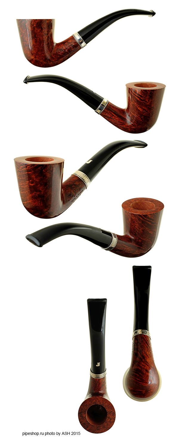   SER JACOPO L1 FLATUS SMOOTH QUARTER BENT DUBLIN WITH SILVER