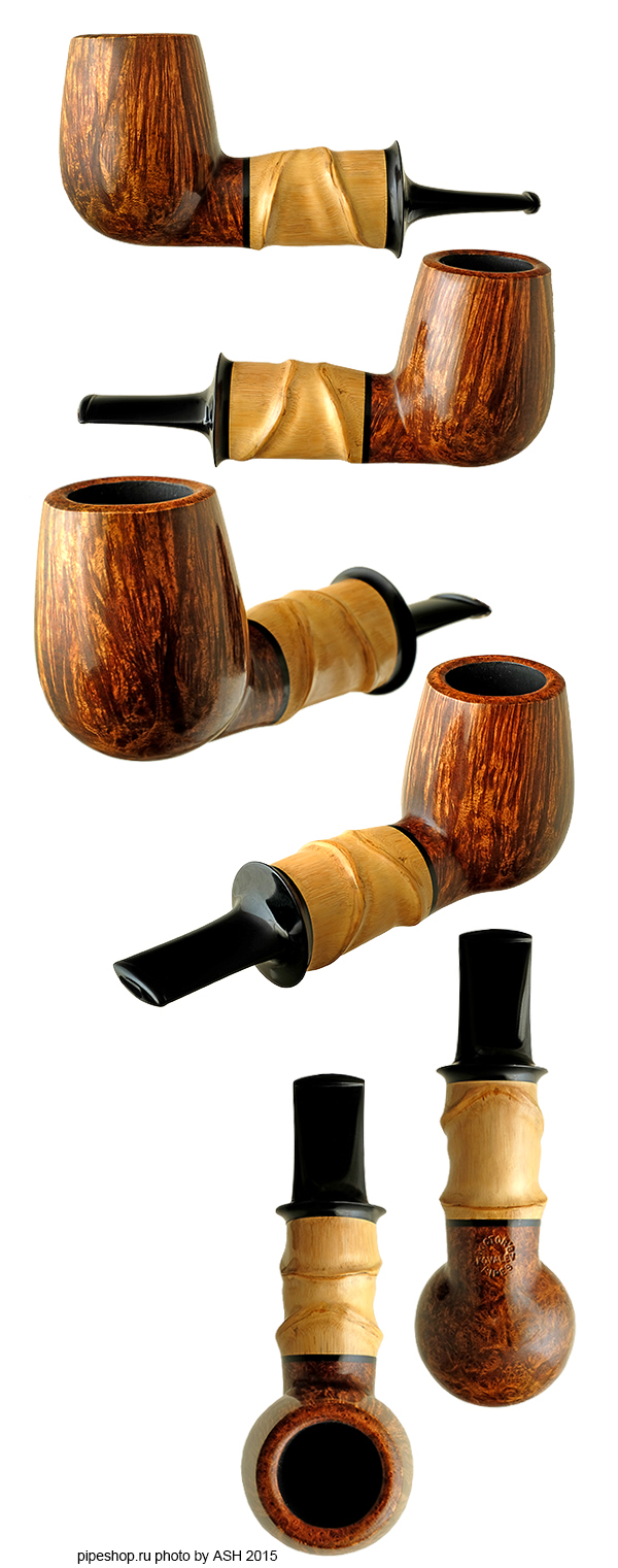   KOVALEV DOCTOR`S PIPES SMOOTH BUDDHA BAMBOO BILLIARD