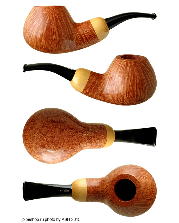   JACONO JACK SMOOTH SLIGHTLY BENT APPLE WITH BOXWOOD