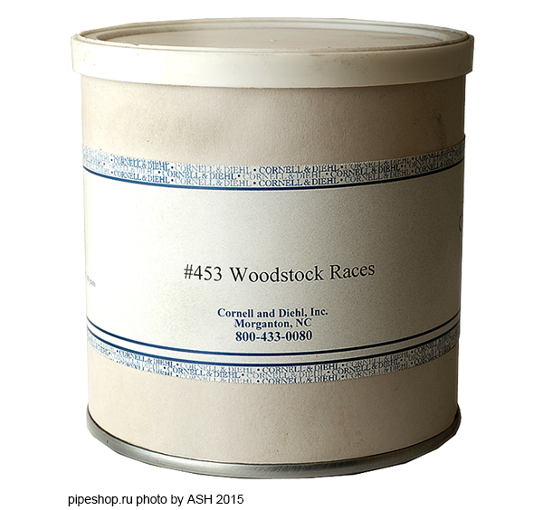   "CORNELL & DIEHL" Virginia Blends #453 WOODSTOCK RACES,  100 .