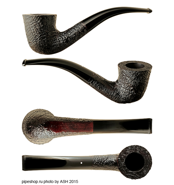   ALFRED DUNHILL`S THE WHITE SPOT SHELL BRIAR 3114 BENT DUBLIN (2014) 