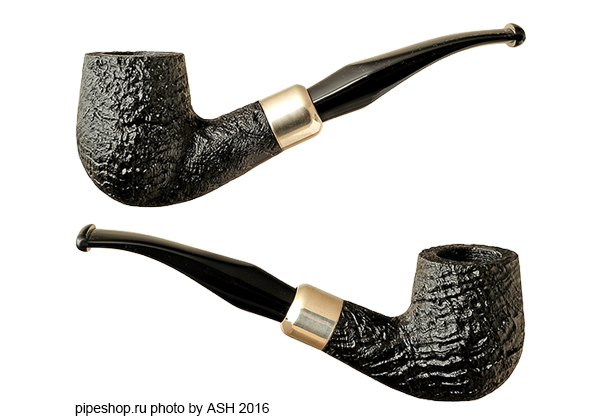   BriarWorks Classic DARK SANDBLAST BENT BILLIARD