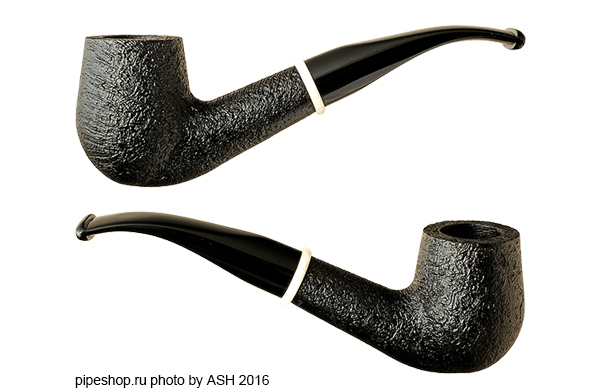   BriarWorks Classic DARK SANDBLAST BENT BILLIARD