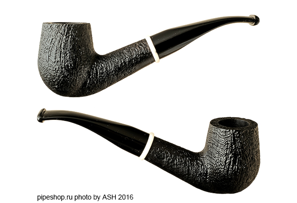   BriarWorks Classic DARK SANDBLAST BENT BILLIARD