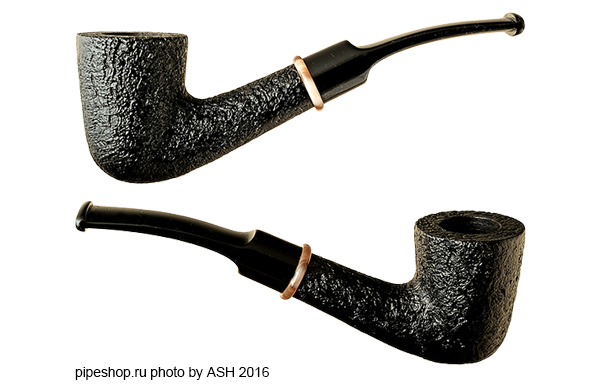   BriarWorks Classic DARK SANDBLAST BENT DUBLIN