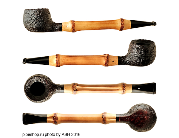   ALFRED DUNHILL`S THE WHITE SPOT SHELL BRIAR 3107 BAMBOO PRINCE (2015)
