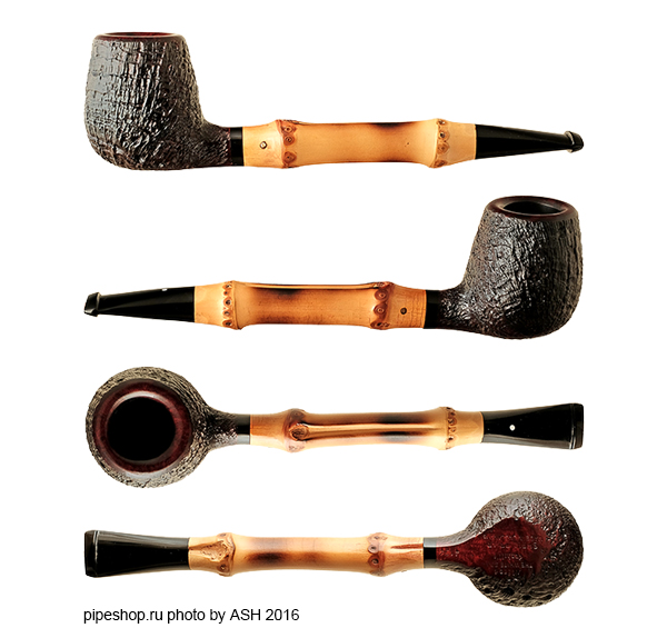   ALFRED DUNHILL`S THE WHITE SPOT SHELL BRIAR 4134 BAMBOO BRANDY (2015)