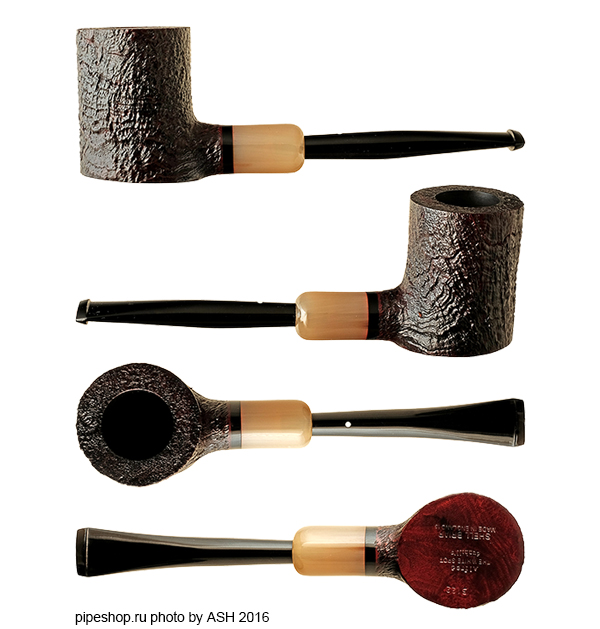   ALFRED DUNHILL`S THE WHITE SPOT SHELL BRIAR 5122 HORN ARMY MOUNT POKER (2015)
