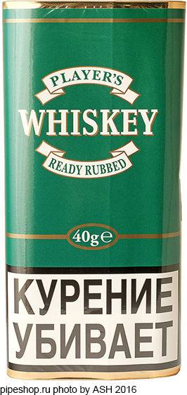   PLAYER`S WHISKEY READY RUBBED,  40 g