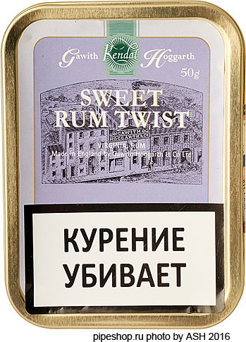   GAWITH HOGGARTH SWEET RUM TWIST,  50 g