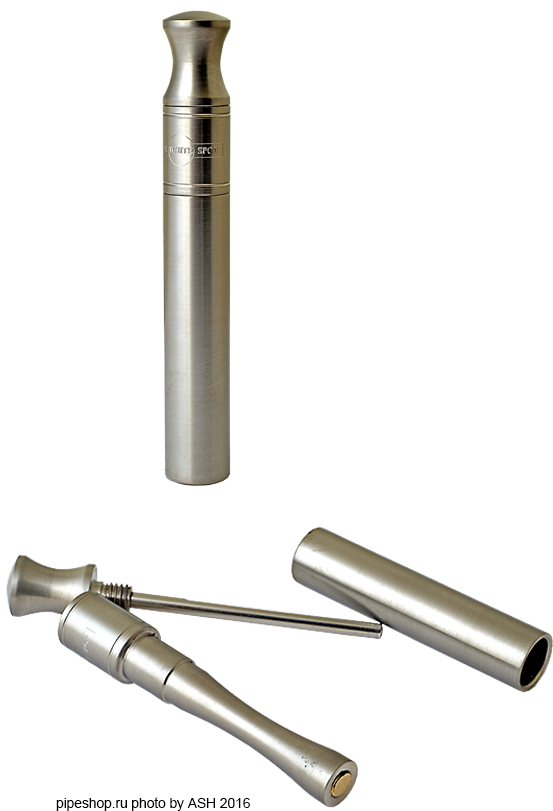  THE WHITE SPOT PIPE GADGET TITANIUM SATINATED PA4131