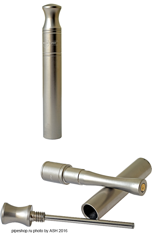  THE WHITE SPOT PIPE GADGET TITANIUM FROSTED PA4132