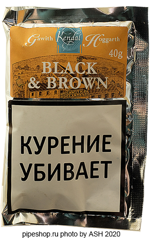   GAWITH HOGGARTH BLACK & BROWN,  Zip-Lock 40 g