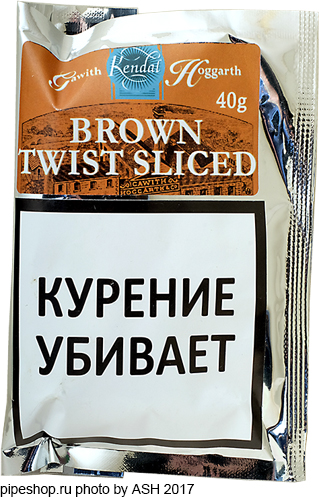  GAWITH HOGGARTH BROWN TWIST SLICED,  Zip-Lock 40 g
