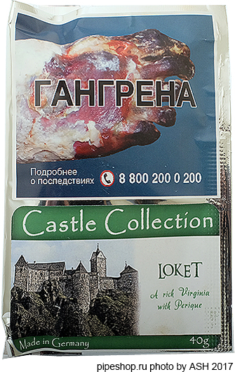   CASTLE COLLECTION LOKET,  Zip-Lock 40 g