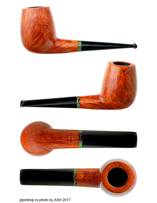   REFBJERG SMOOTH OVAL SHANK BILLIARD WITH DECO