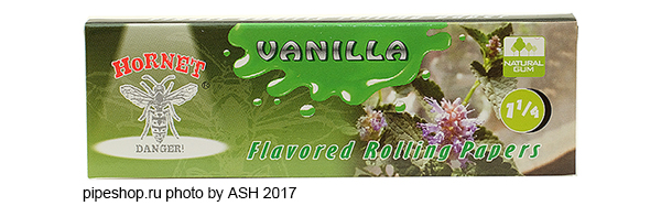    HORNET FLAVORED ROLLING PAPERS 78 mm VANILLA,  50 