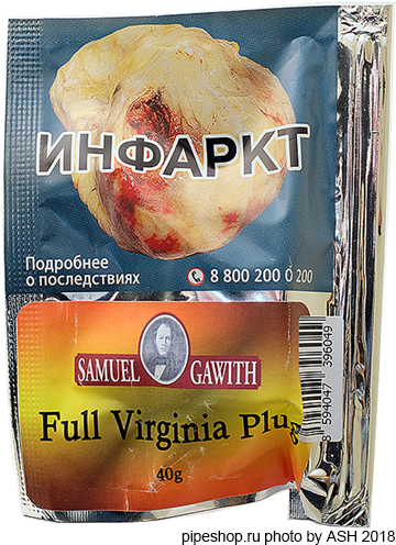   Samuel Gawith "Full Virginia Plug",  Zip-Lock 40 g