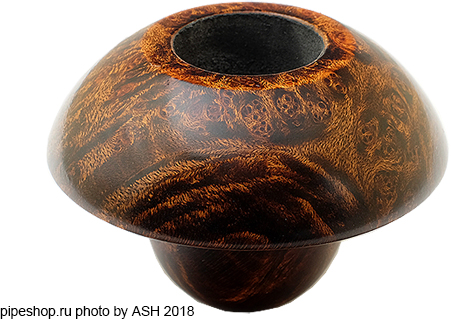  BRIARWORKS "TODD M. JOHNSON" MAG-TOP CALABASH DARK SMOOTH CAP