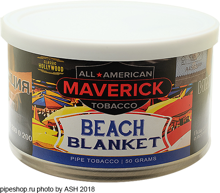 Трубочный табак MAVERICK Beach Blanket, банка 50 г.